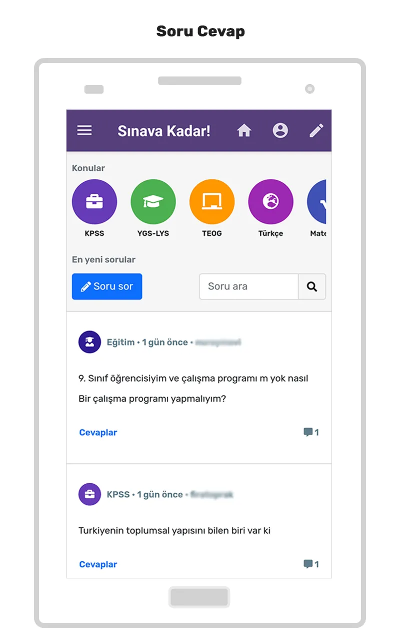 Sınava Kadar! | Indus Appstore | Screenshot