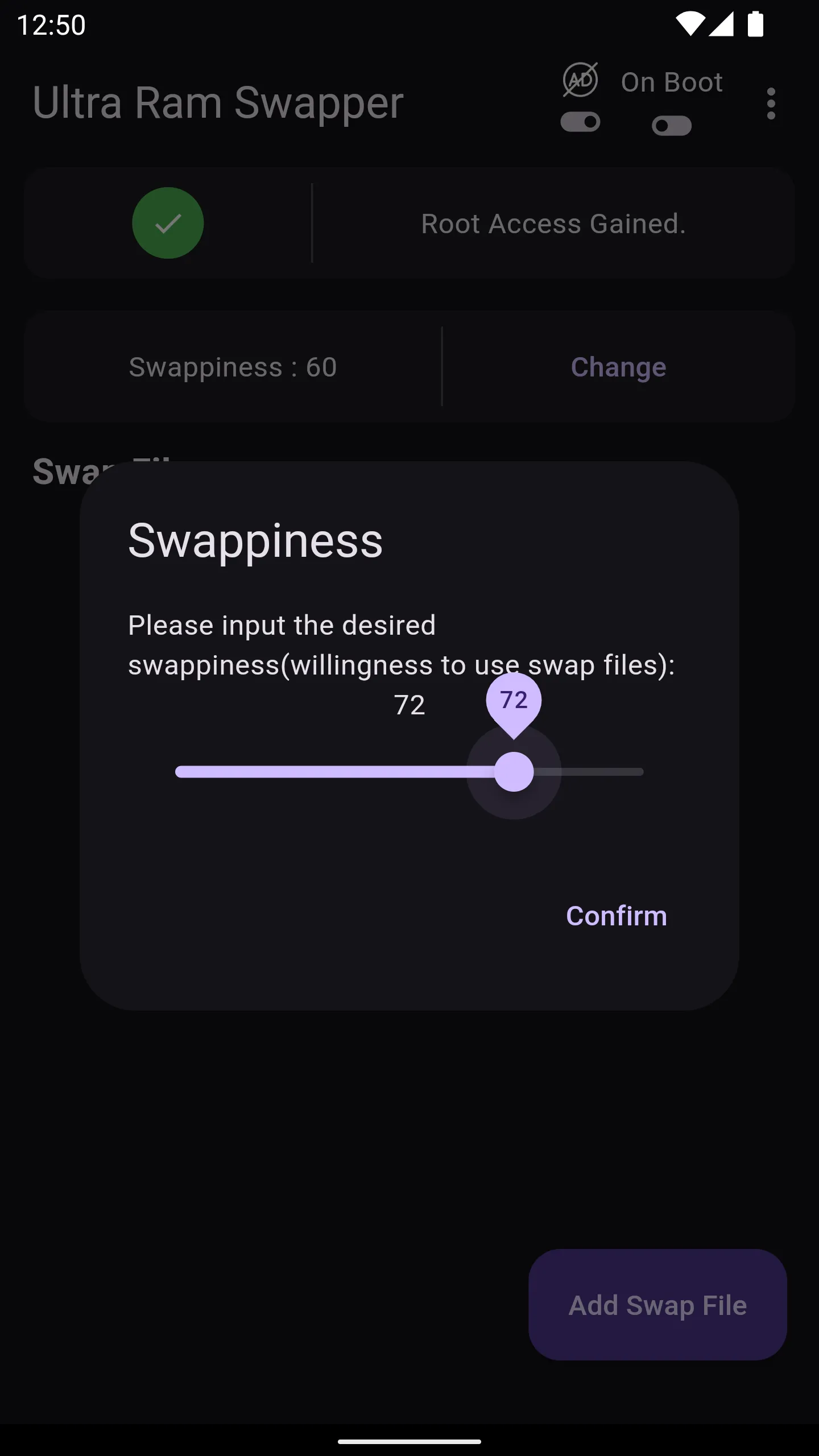 Ultra Ram Swapper | Indus Appstore | Screenshot