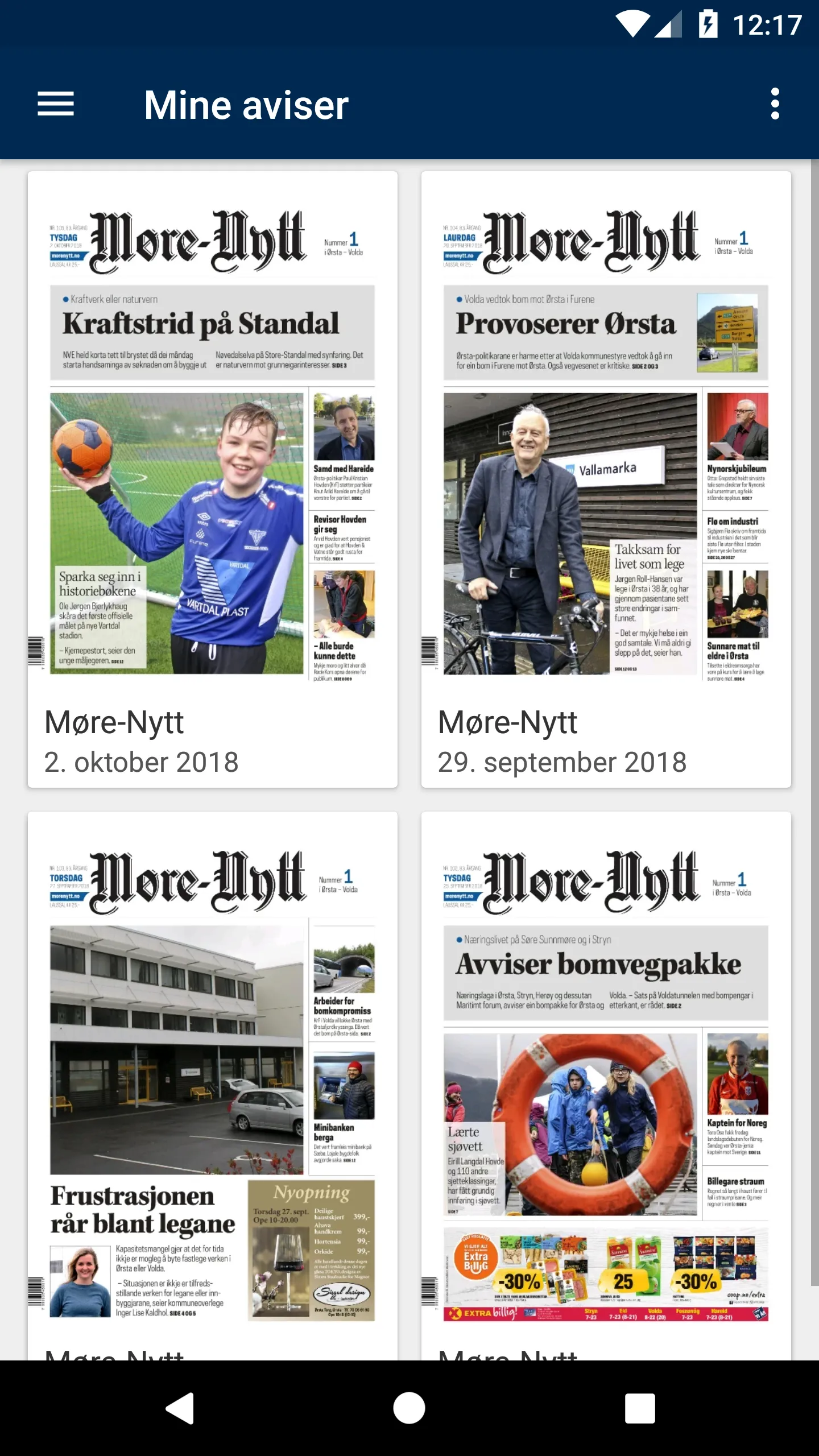 Møre-Nytt | Indus Appstore | Screenshot