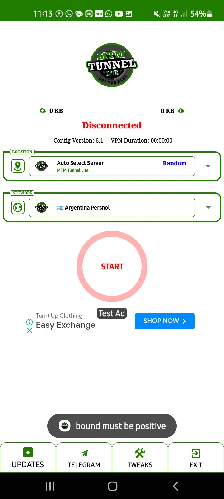 MTM Tunnel Lite | Indus Appstore | Screenshot
