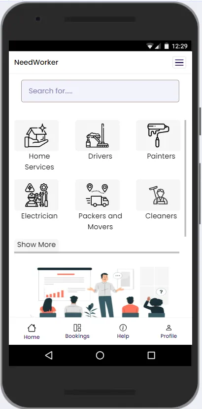 Need Worker | Indus Appstore | Screenshot