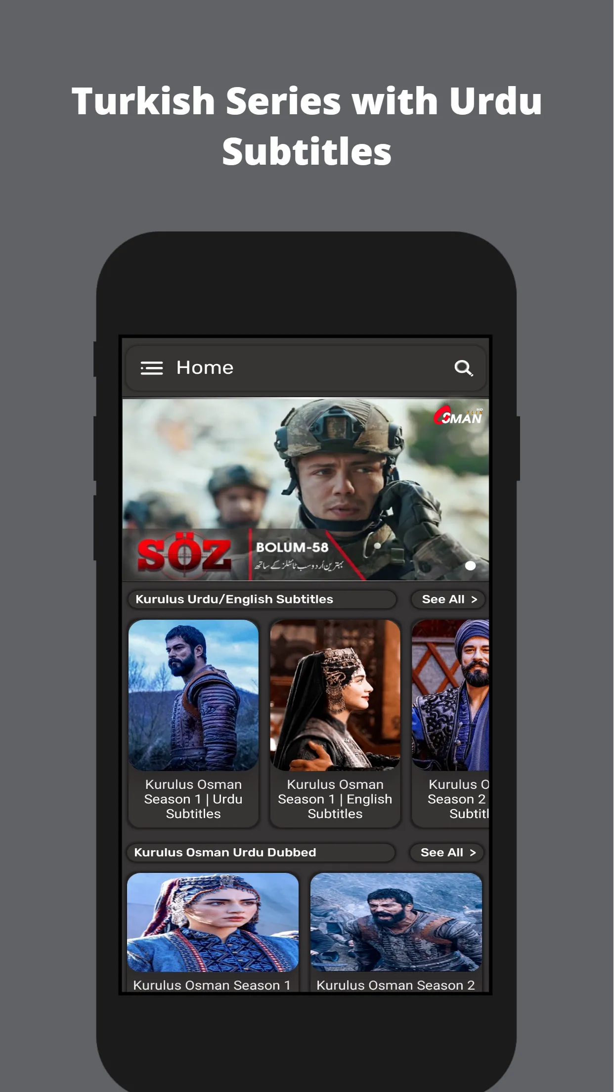 OsmanFlix: Kurulus Osman | Indus Appstore | Screenshot