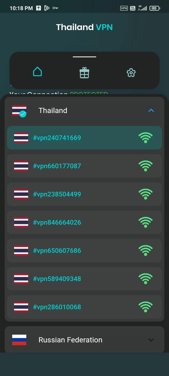 Thailand VPN - Fast VPN Proxy | Indus Appstore | Screenshot