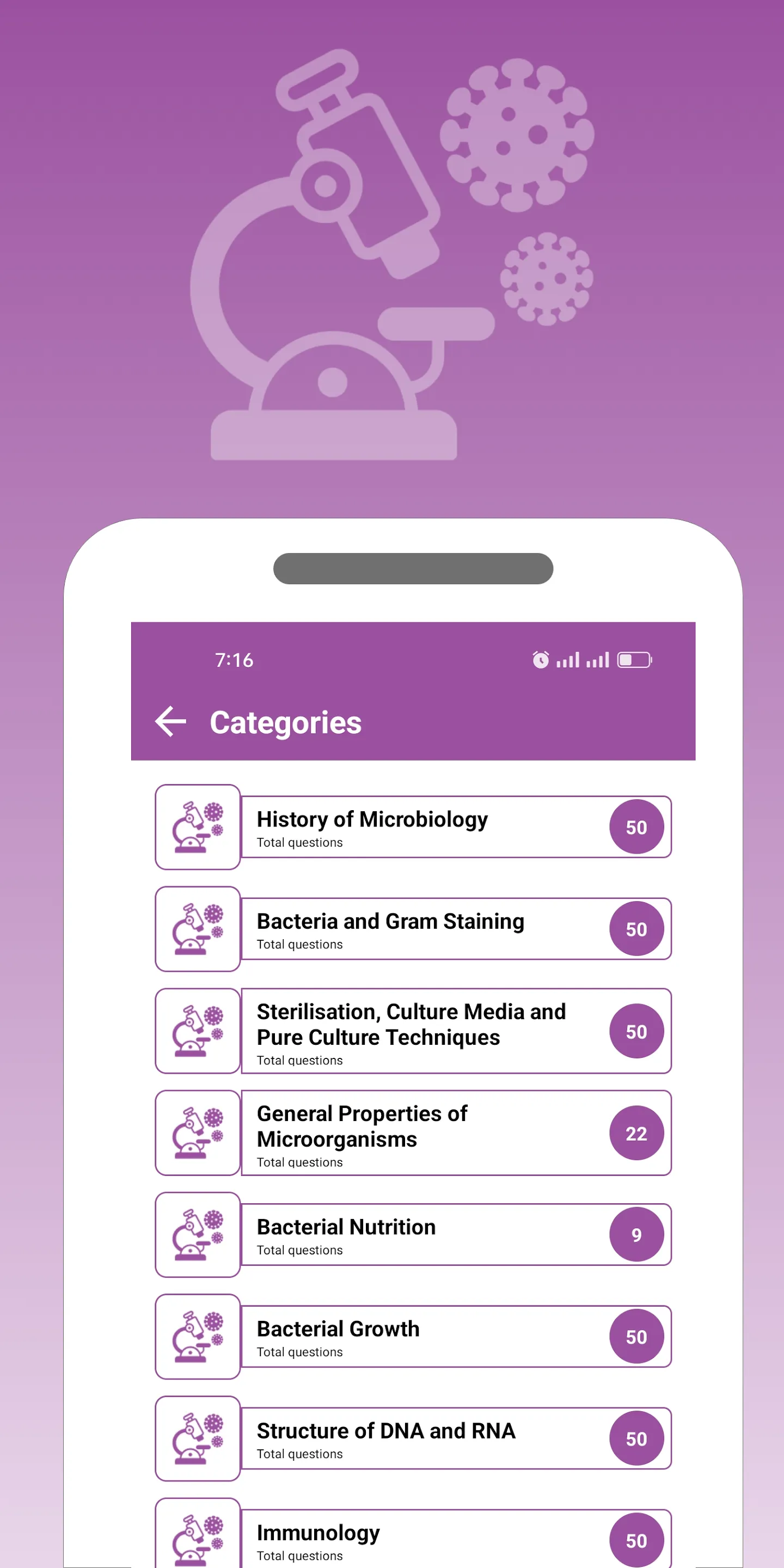 Microbiology App | Indus Appstore | Screenshot