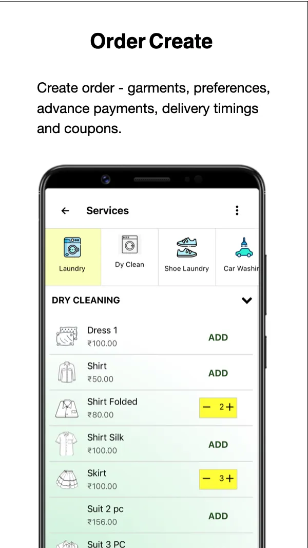 Fabklean Biz Laundry Dry Clean | Indus Appstore | Screenshot