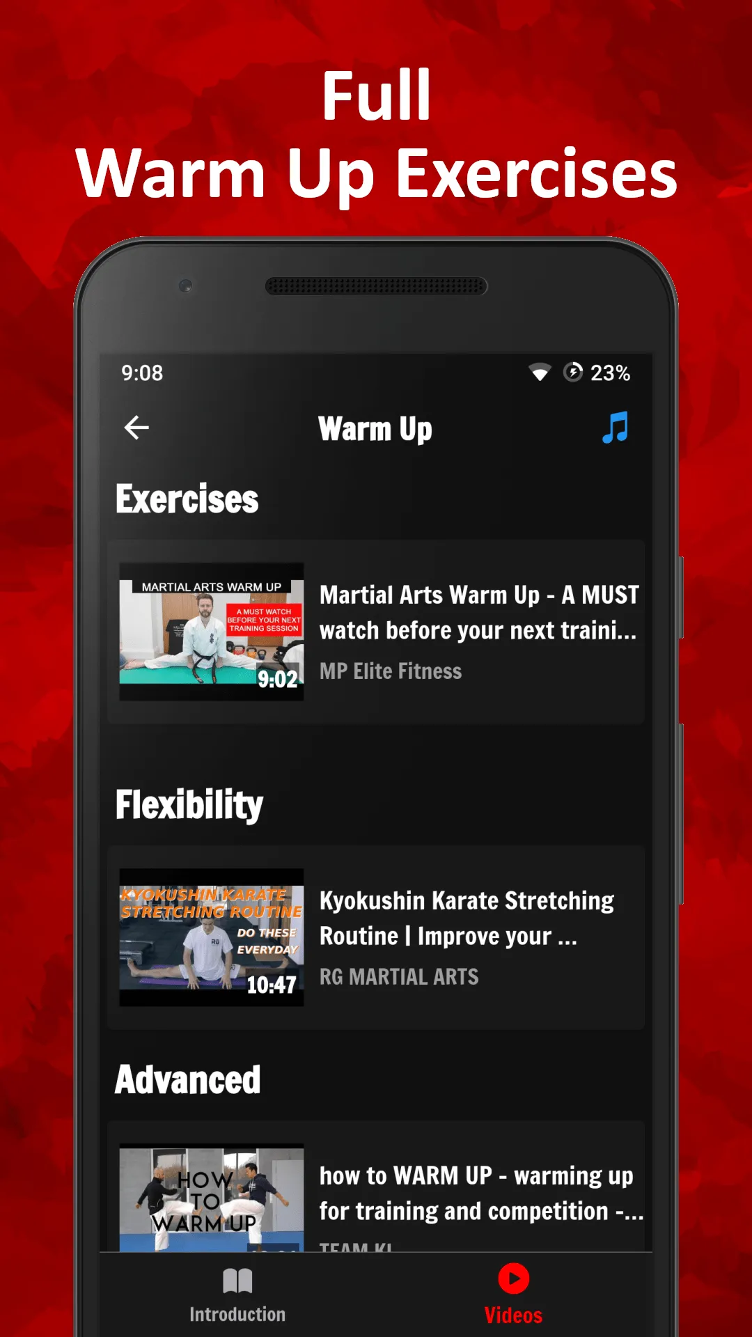 Karate Training - Videos | Indus Appstore | Screenshot