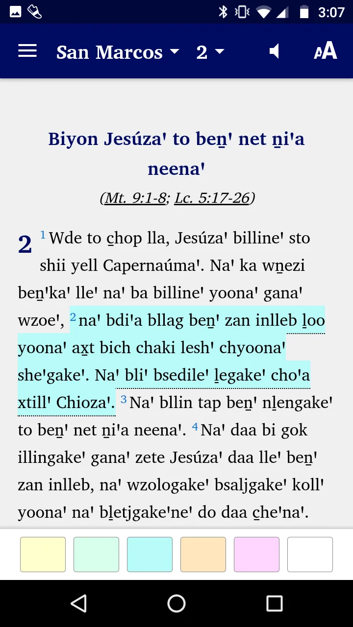 Zapotec Yaganiza Bible | Indus Appstore | Screenshot