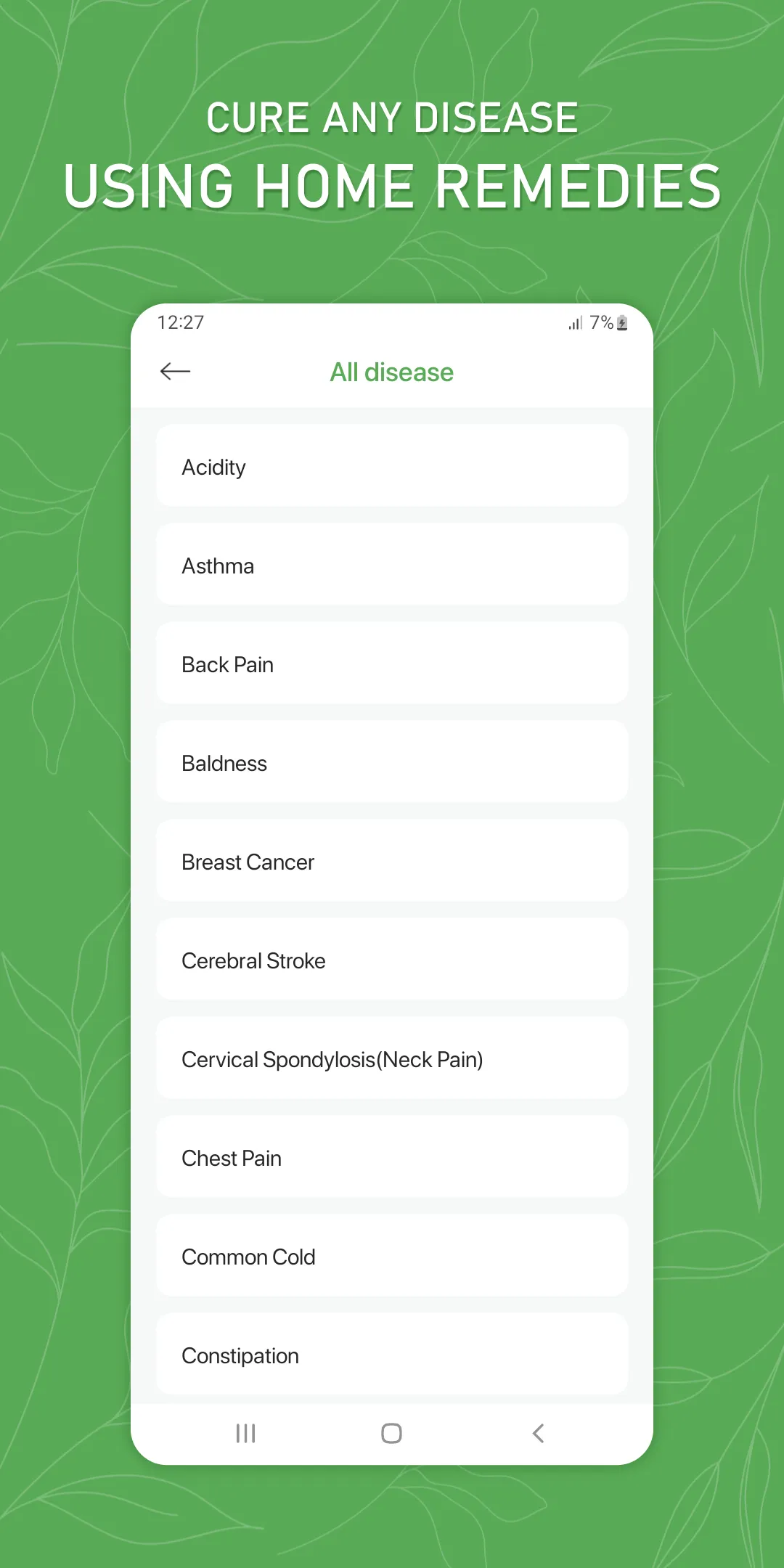 Herbal Health Care | Indus Appstore | Screenshot