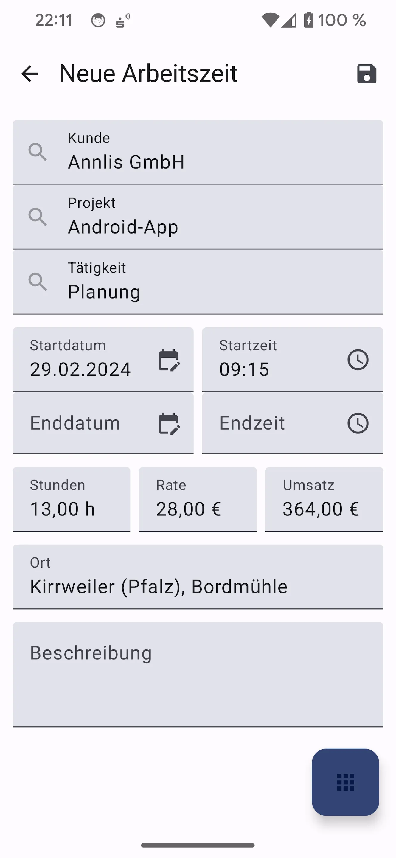 Timewarp - Timesheets | Indus Appstore | Screenshot