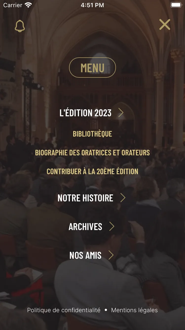 Les Entretiens de Royaumont | Indus Appstore | Screenshot