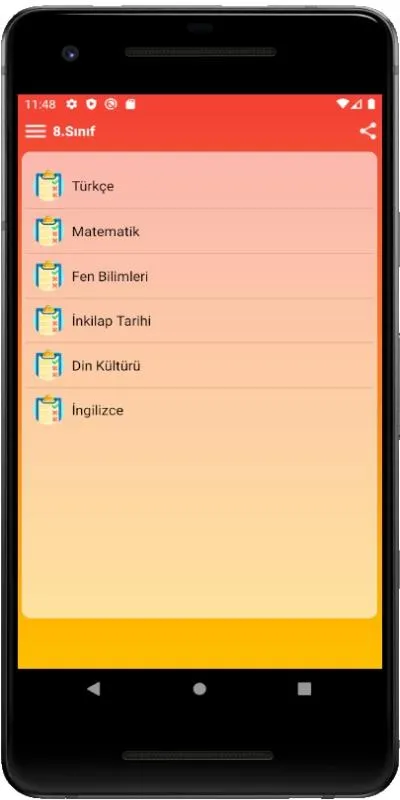 Ortaokul 8. Sınıf | Indus Appstore | Screenshot