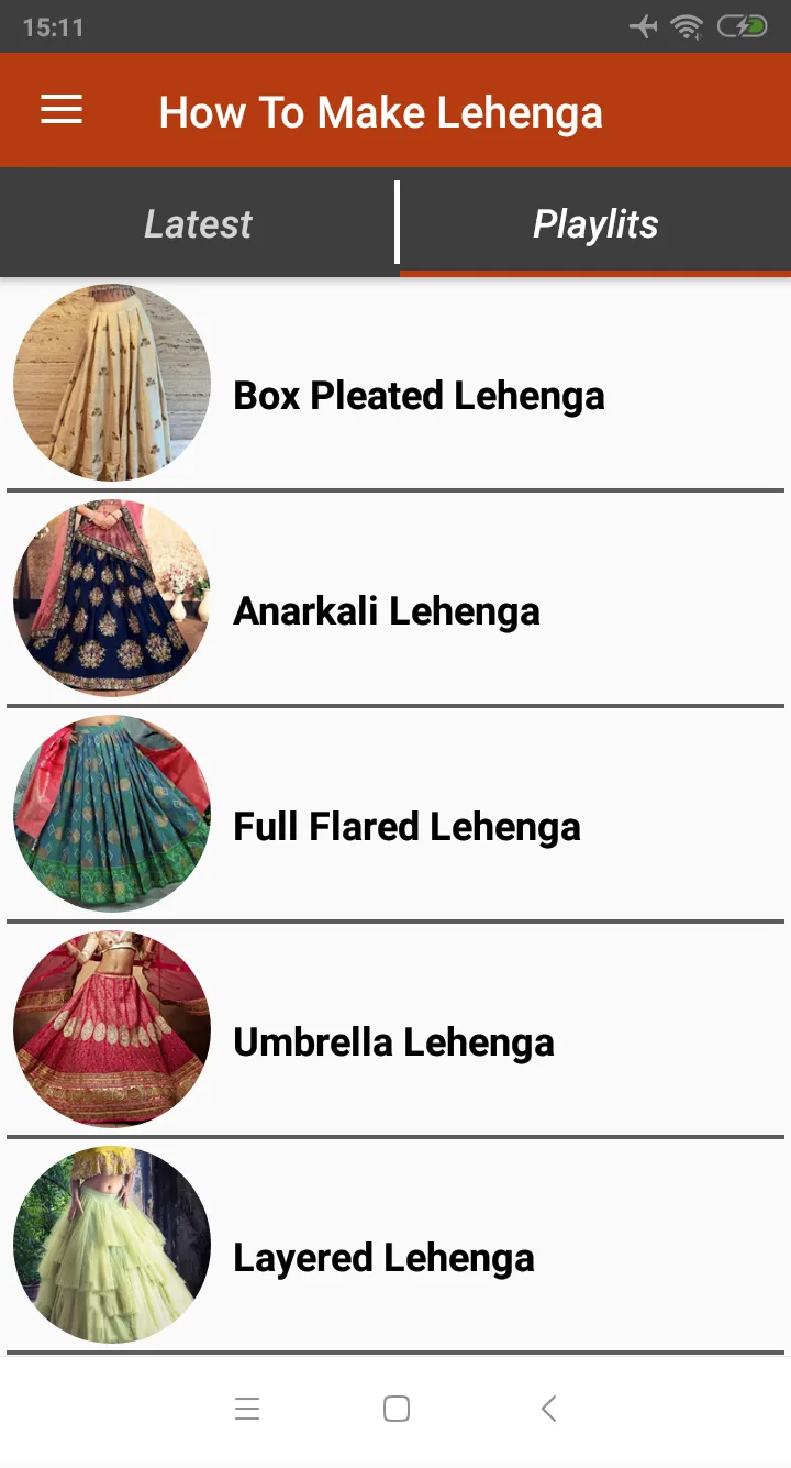 Lehenga Cutting & Stitching | Indus Appstore | Screenshot