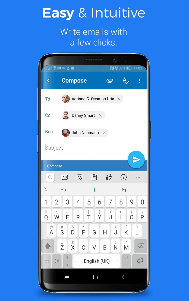 VNCmail: email communication | Indus Appstore | Screenshot