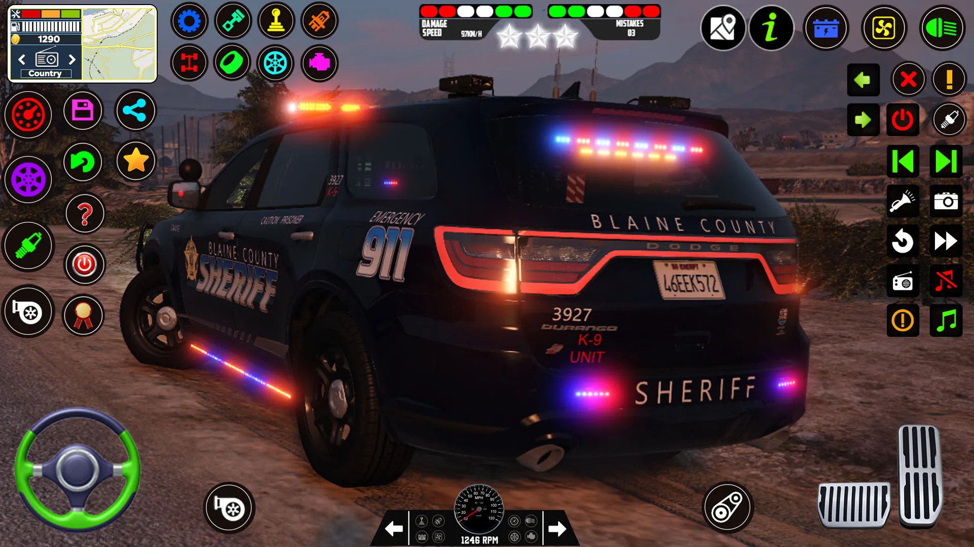 US Police Prado Parking 3D | Indus Appstore | Screenshot