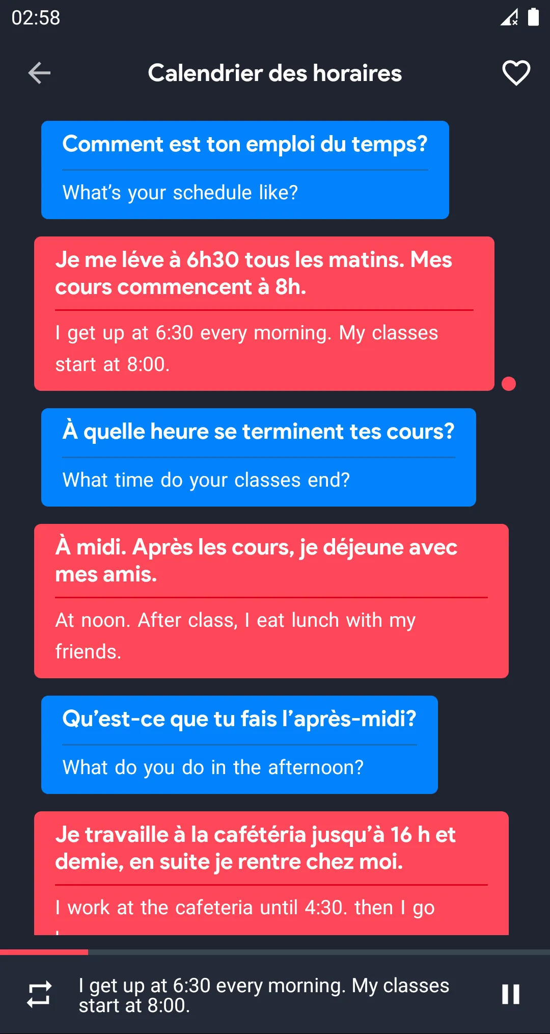 Conversations French Arabic | Indus Appstore | Screenshot