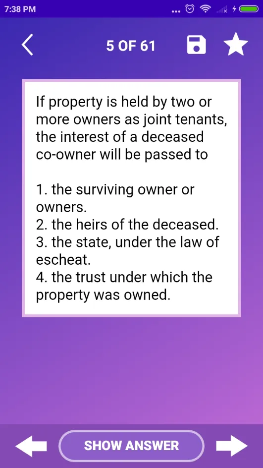 Real Estate Exam Flashcards | Indus Appstore | Screenshot