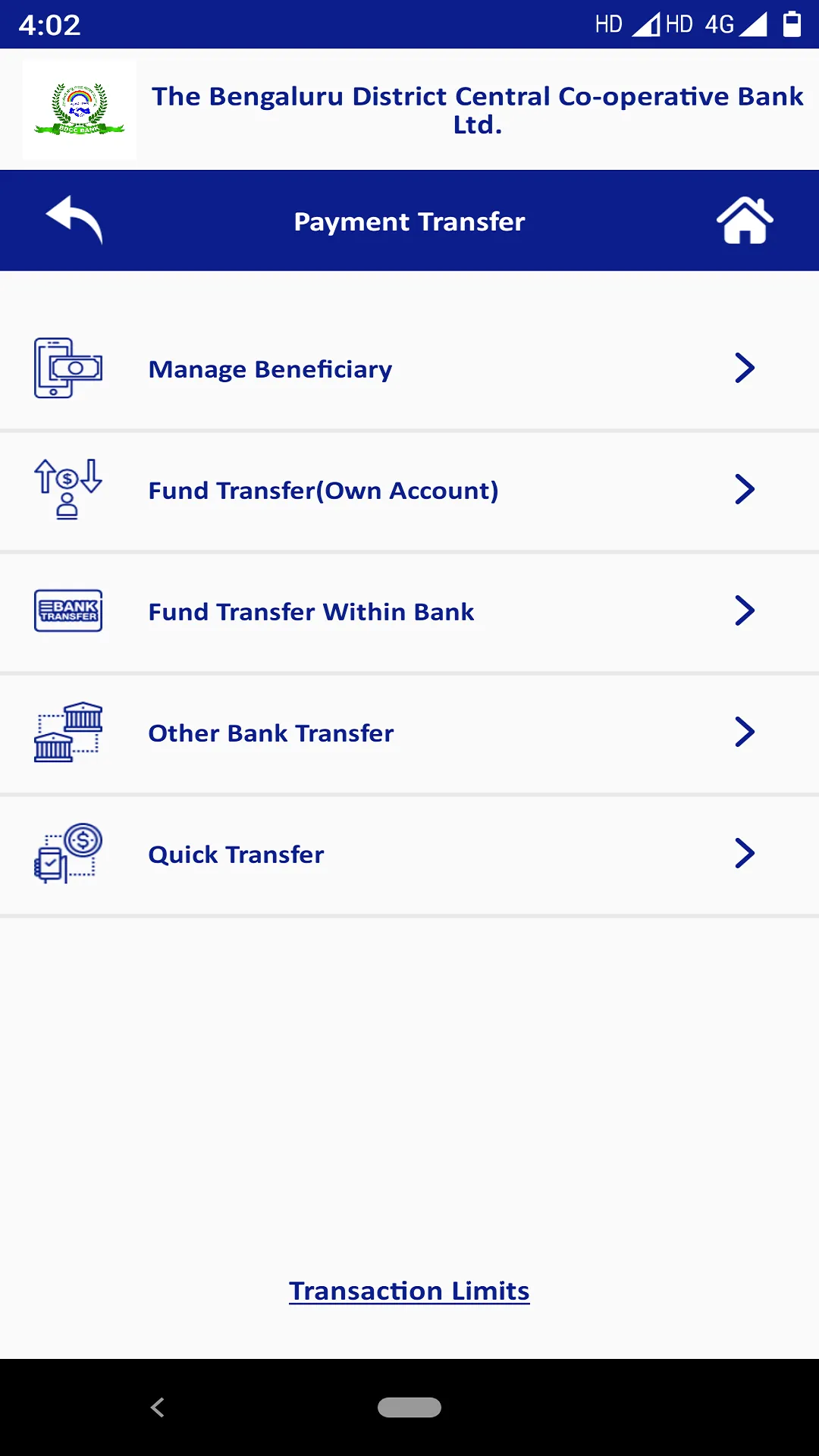 The Bengaluru Dcc Bank Ltd | Indus Appstore | Screenshot