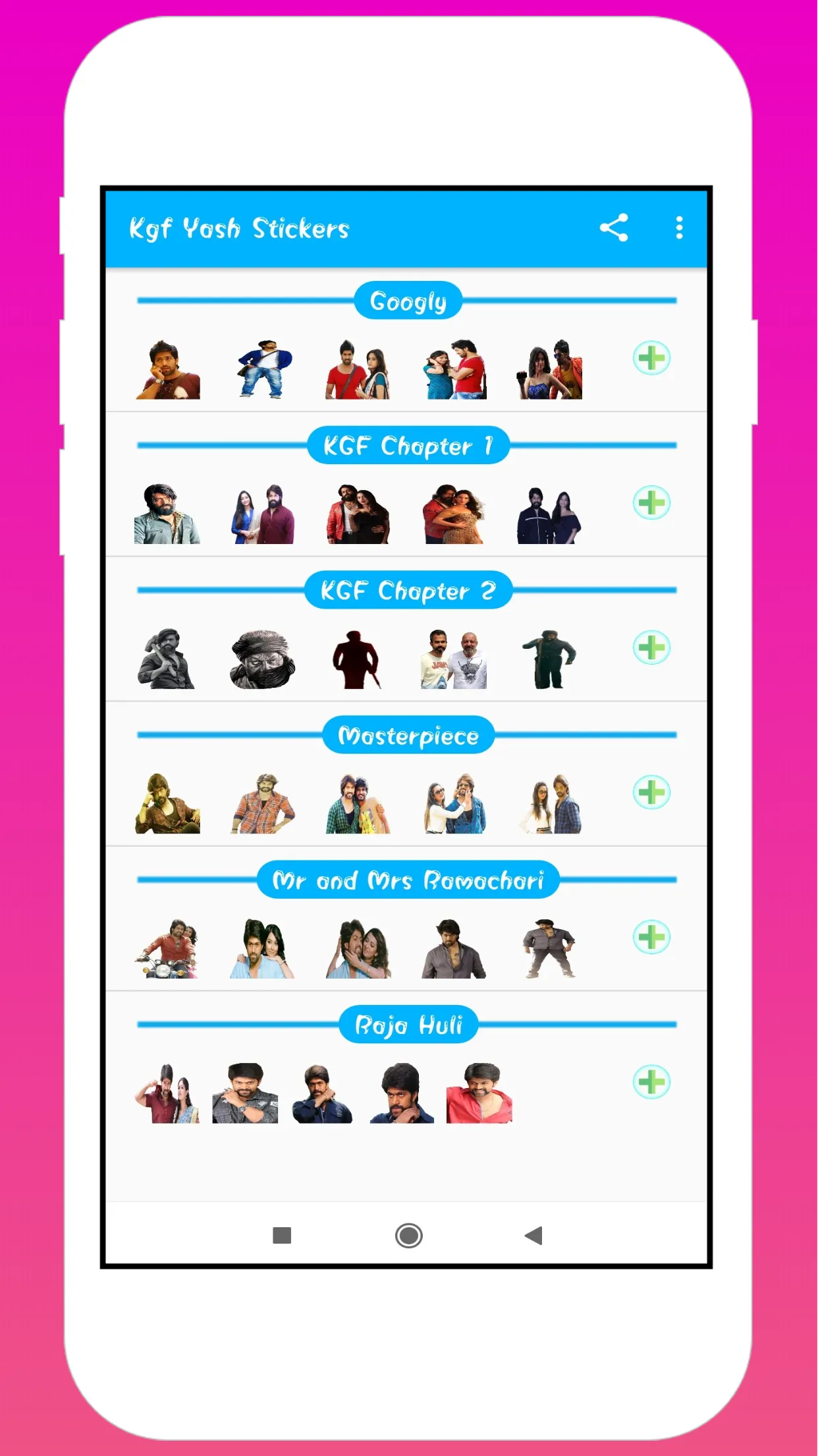 Kgf Yash Stickers | Indus Appstore | Screenshot