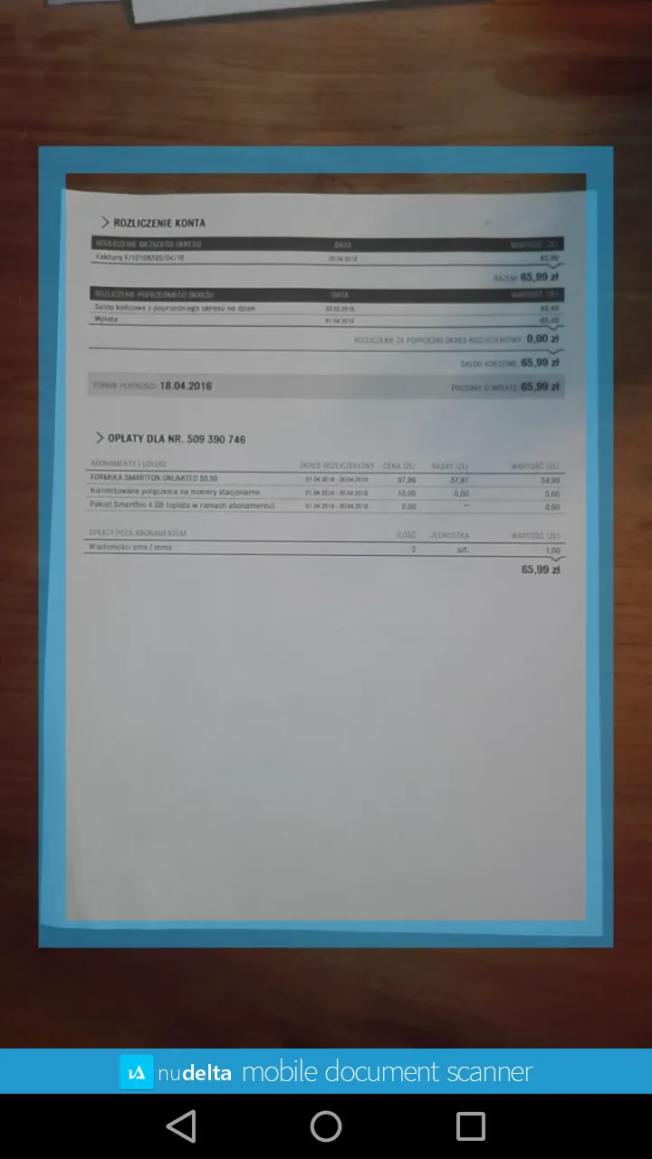 NuDelta Scanner | Indus Appstore | Screenshot