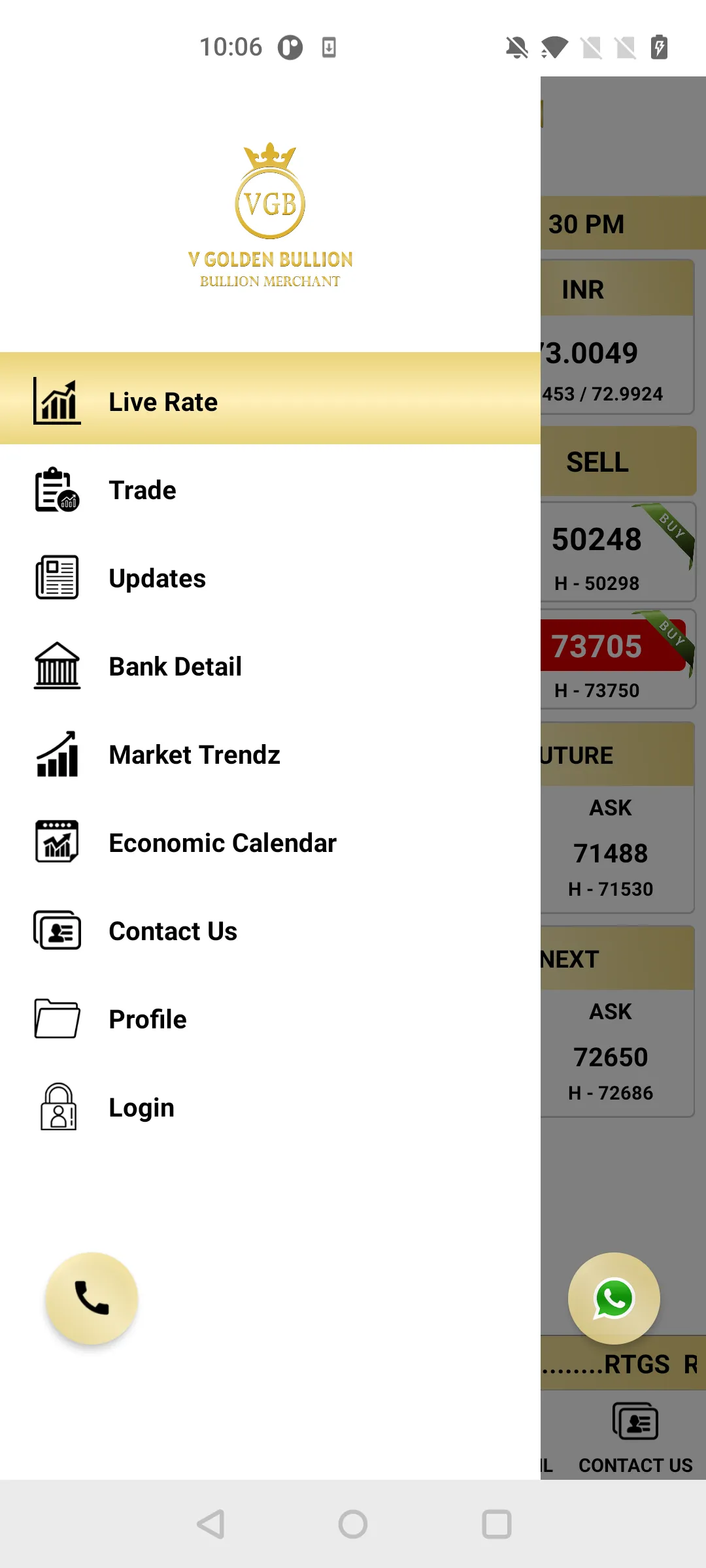 V Golden Bullion | Indus Appstore | Screenshot