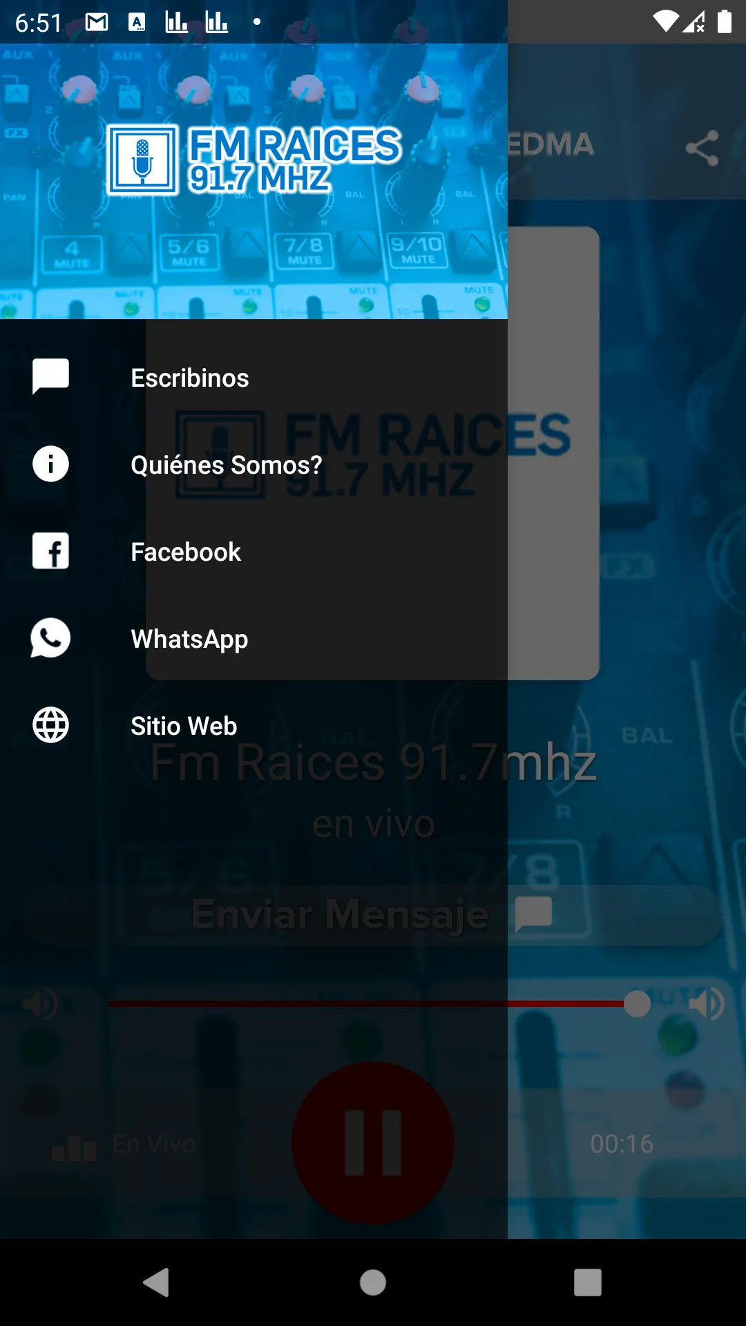 Fm Raíces 91.7 Mhz Viedma | Indus Appstore | Screenshot