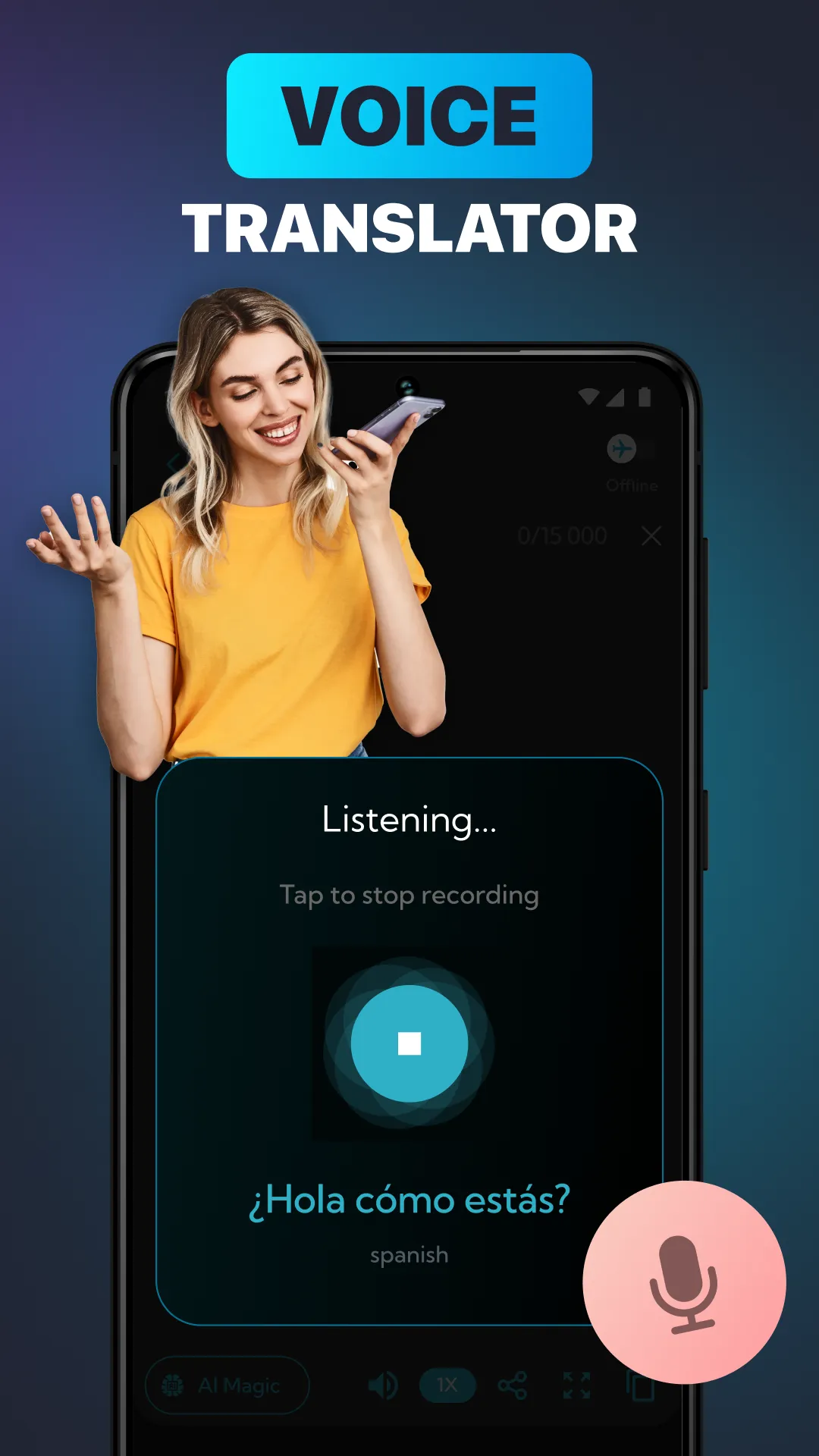 Voice Translator All Language | Indus Appstore | Screenshot