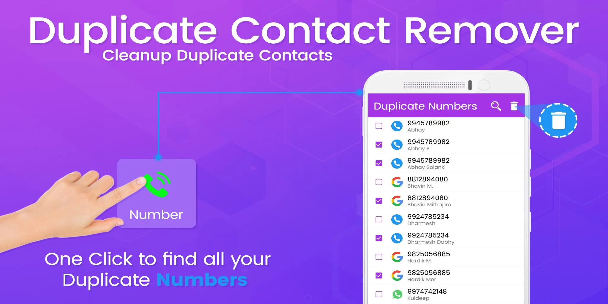 Remove Duplicate Contacts - Co | Indus Appstore | Screenshot