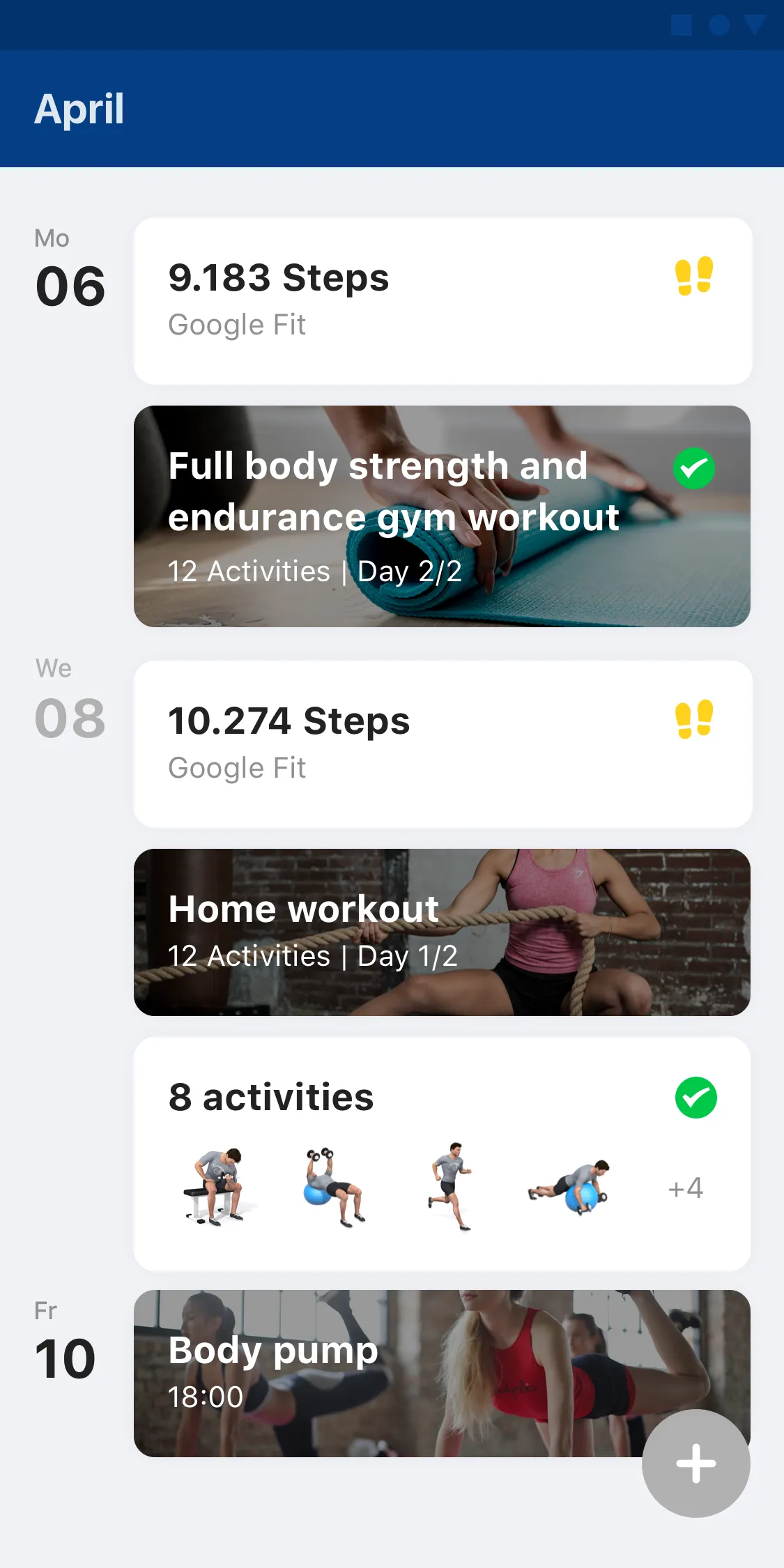 TSC Members' Fitness App | Indus Appstore | Screenshot