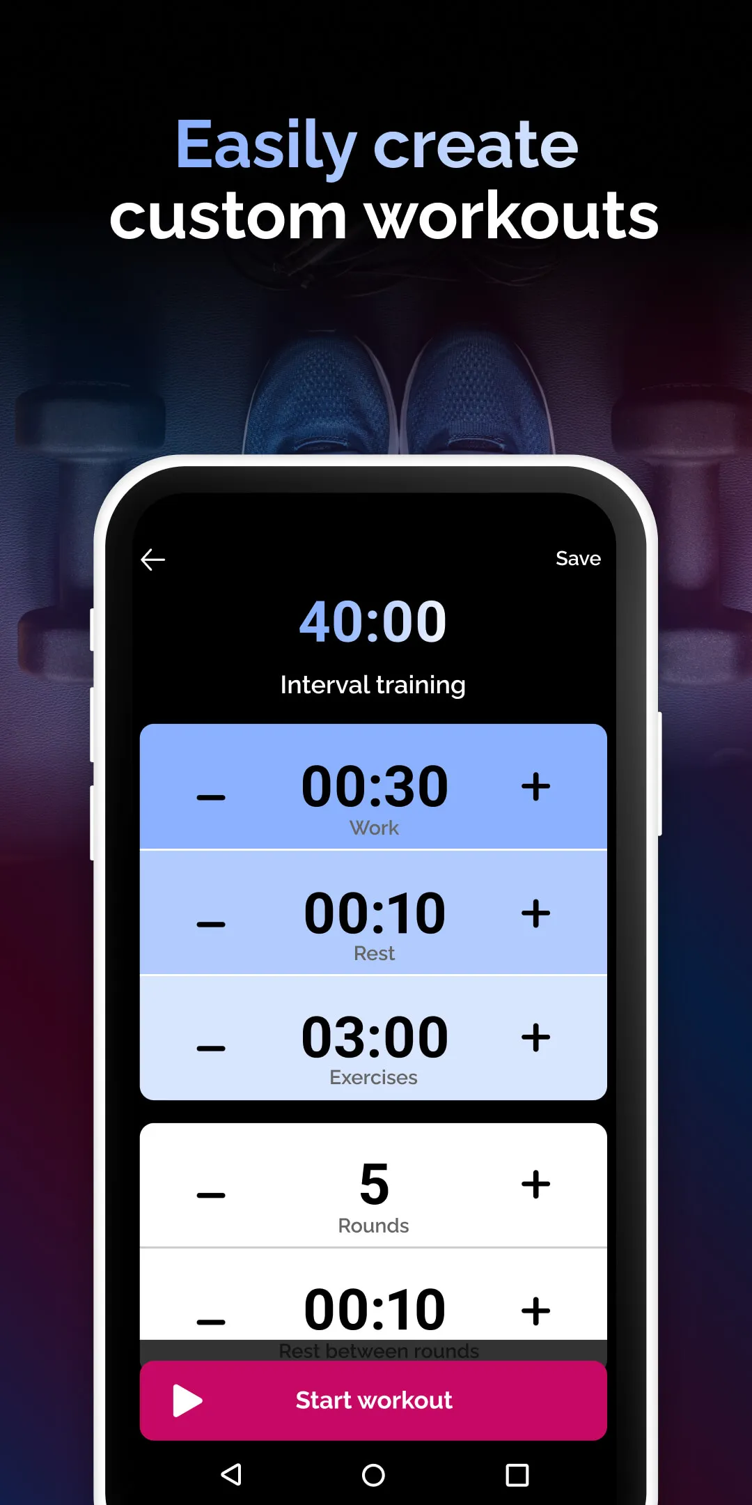 Essential Interval Timer HIIT | Indus Appstore | Screenshot