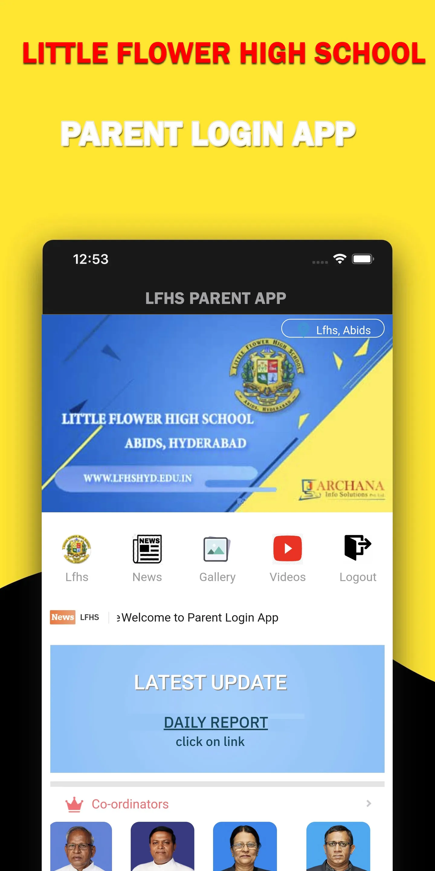 LFHS Abids Parent Login App | Indus Appstore | Screenshot