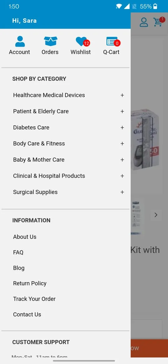 Healthklin - Medical Supplies | Indus Appstore | Screenshot