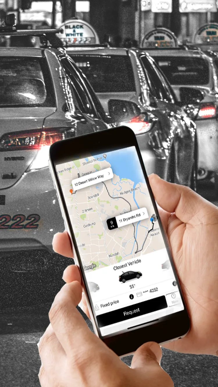 Black & White  Cabs Australia | Indus Appstore | Screenshot