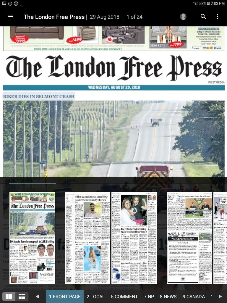 ePaper London Free Press | Indus Appstore | Screenshot