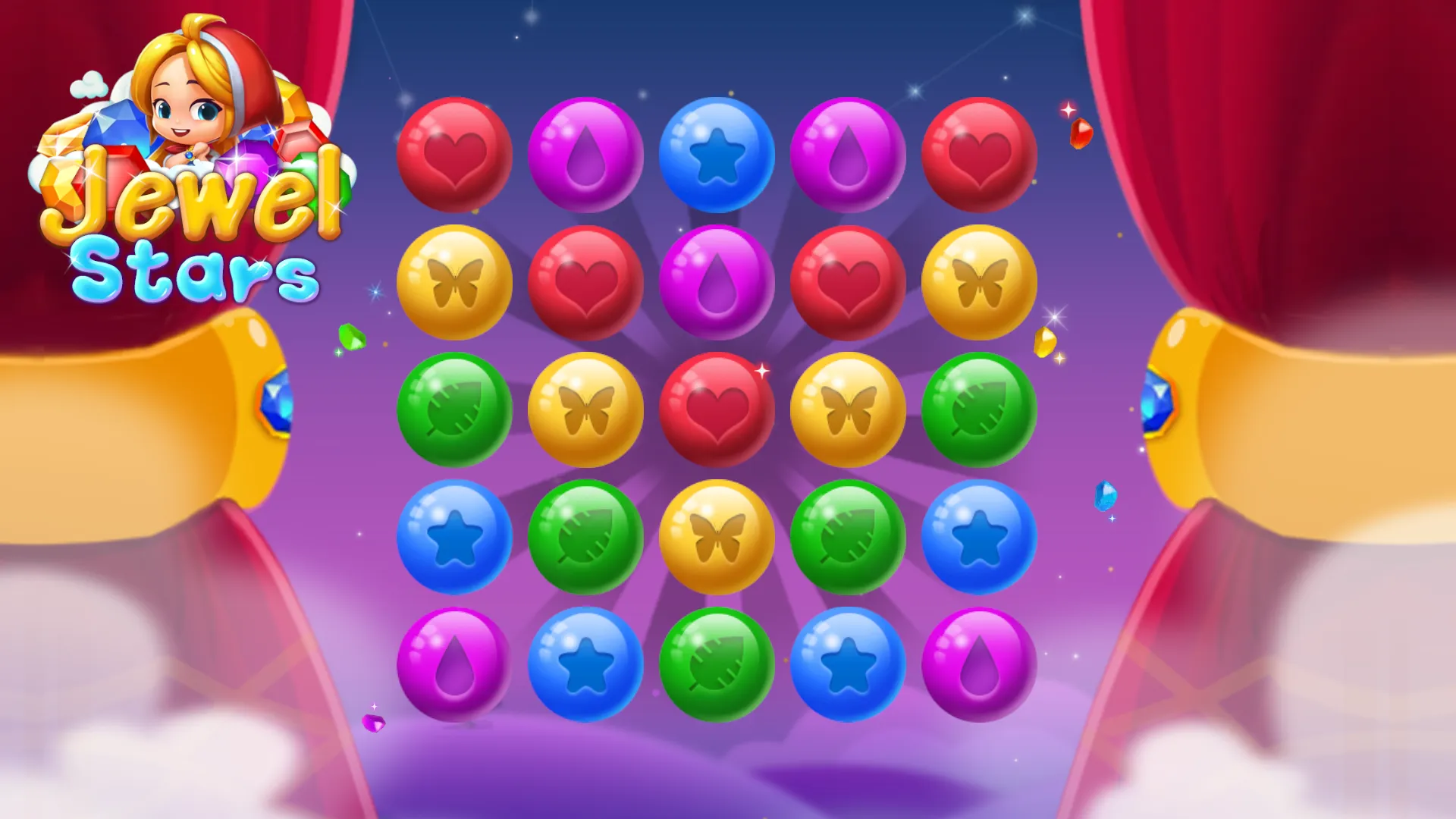 Jewel Stars-Link Puzzle Game | Indus Appstore | Screenshot