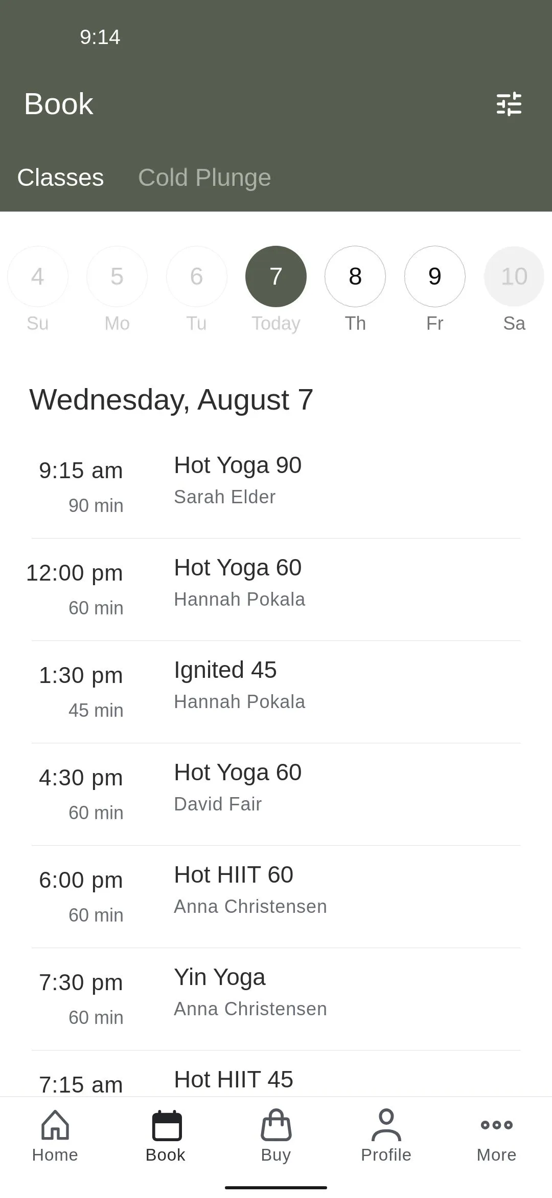 Beaches Hot Yoga | Indus Appstore | Screenshot