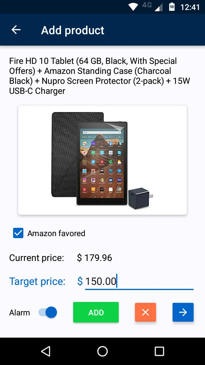 Price Alarm - for Amazon | Indus Appstore | Screenshot