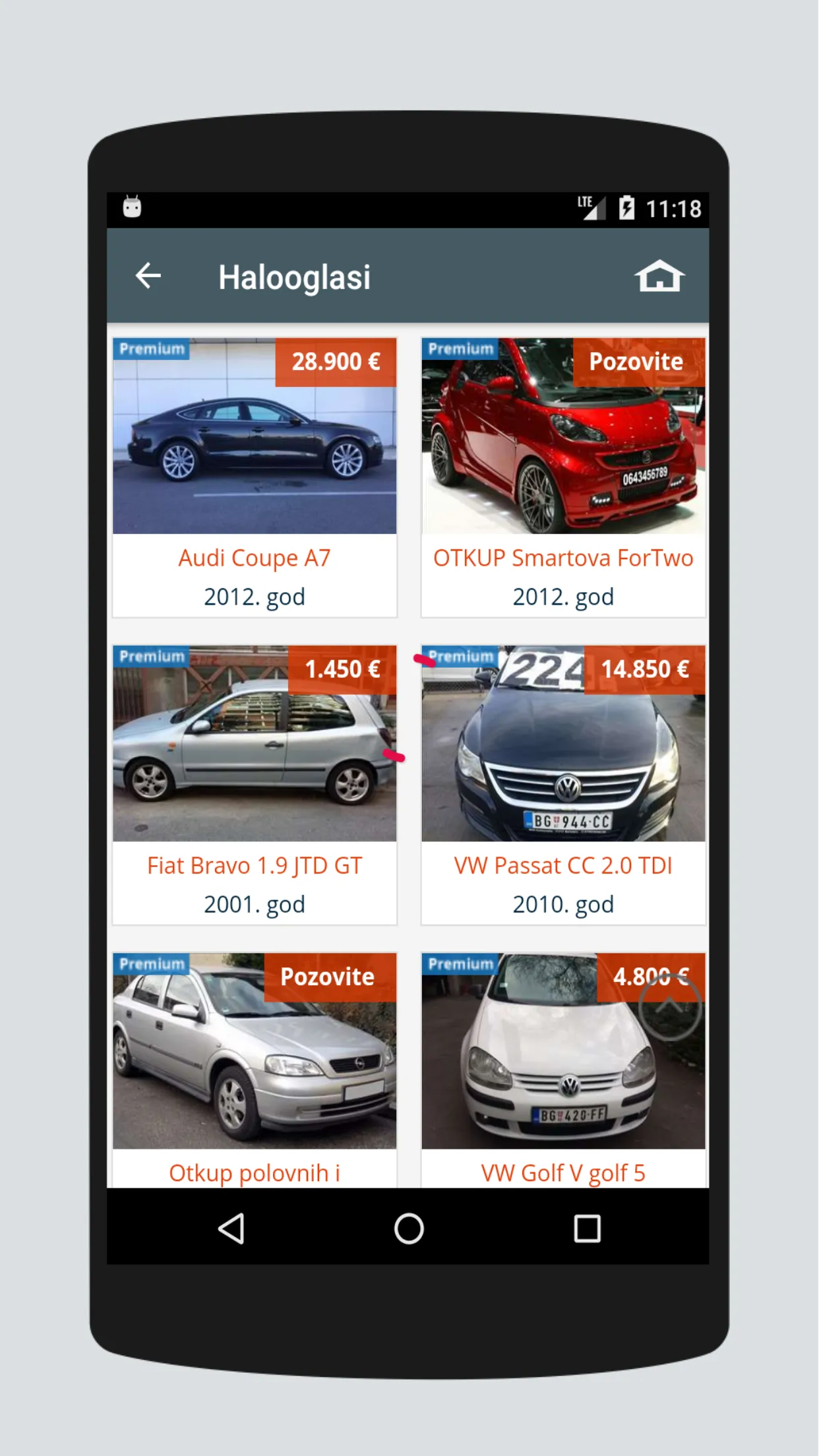 Polovni Automobili Srbija | Indus Appstore | Screenshot