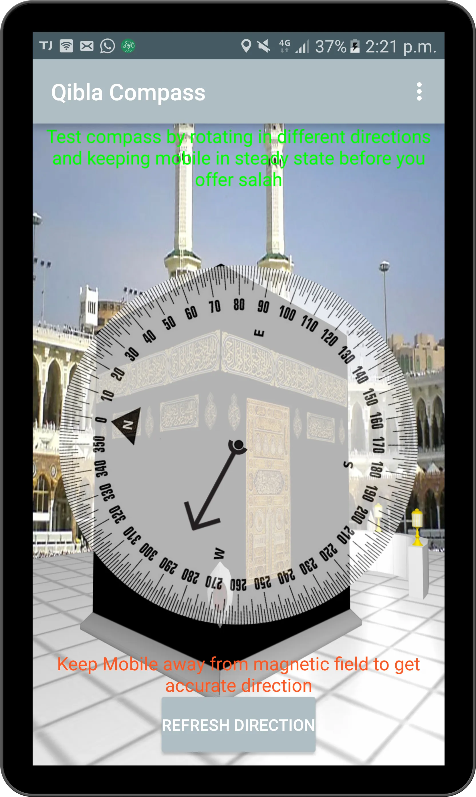 Qibla Compass | Indus Appstore | Screenshot