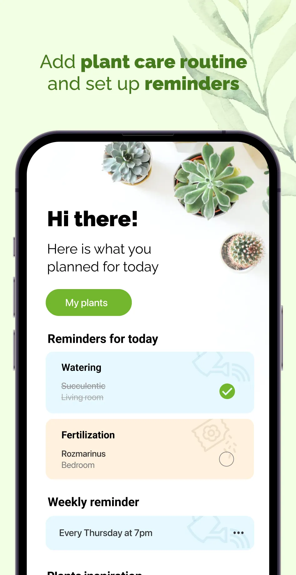 Lovely: plants care journal | Indus Appstore | Screenshot