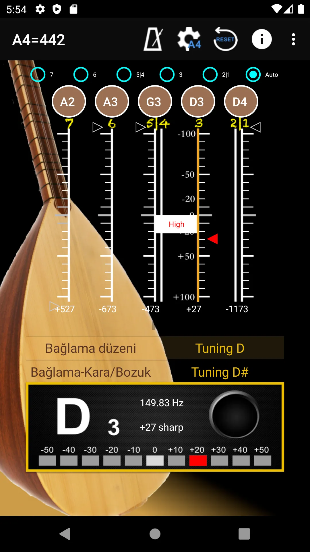 Baglama Tuner - Bağlama / Saz | Indus Appstore | Screenshot