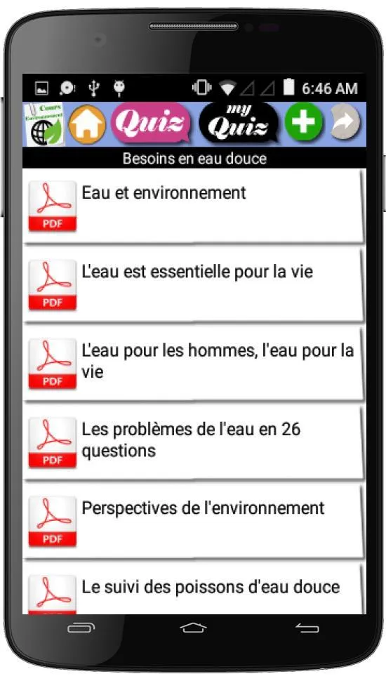 Cours Environnement | Indus Appstore | Screenshot