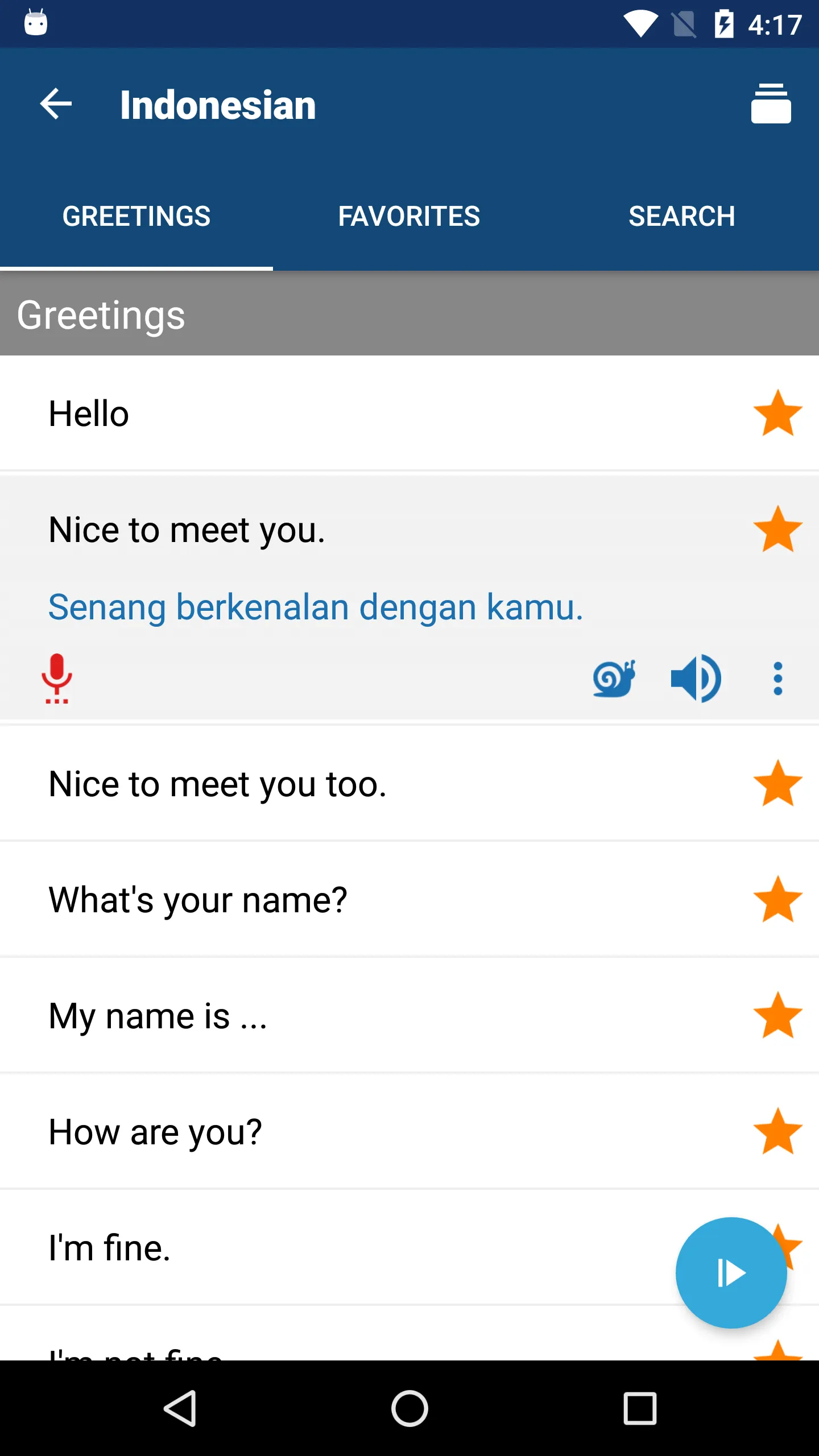 Learn Bahasa Indonesian | Indus Appstore | Screenshot