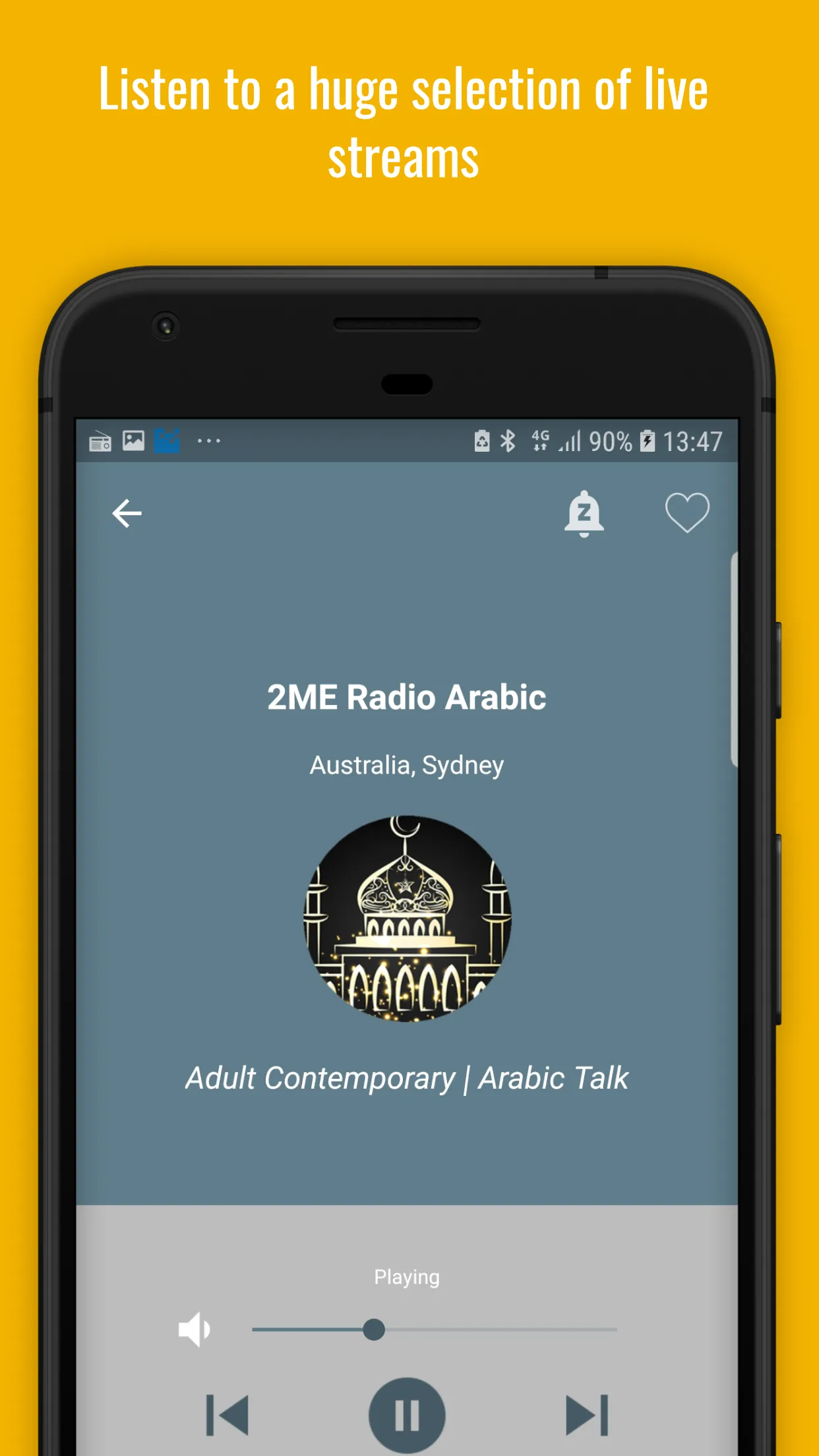 Arabic Radio Stations | Indus Appstore | Screenshot