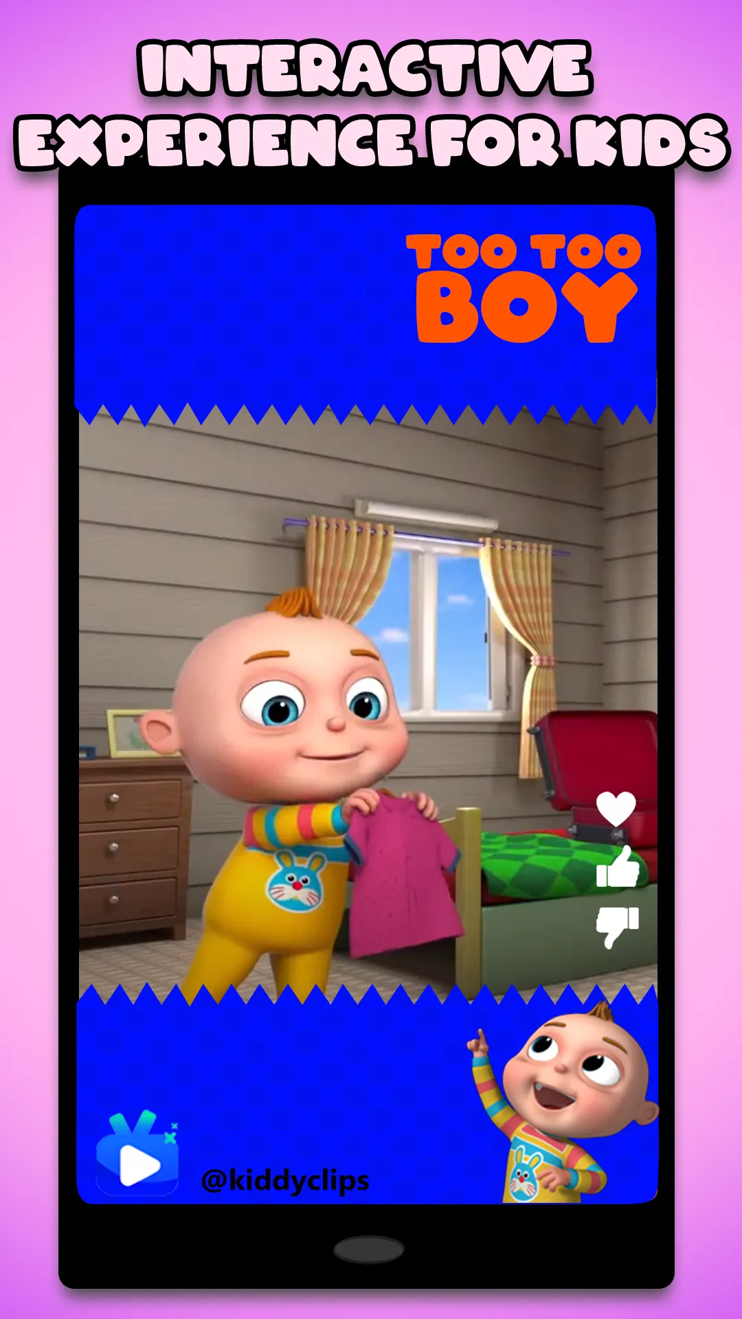 Kiddy Clips - Fun Kids Reels | Indus Appstore | Screenshot