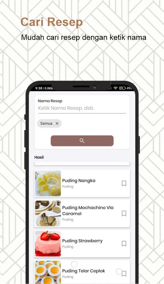 resep puding lengkap offline | Indus Appstore | Screenshot