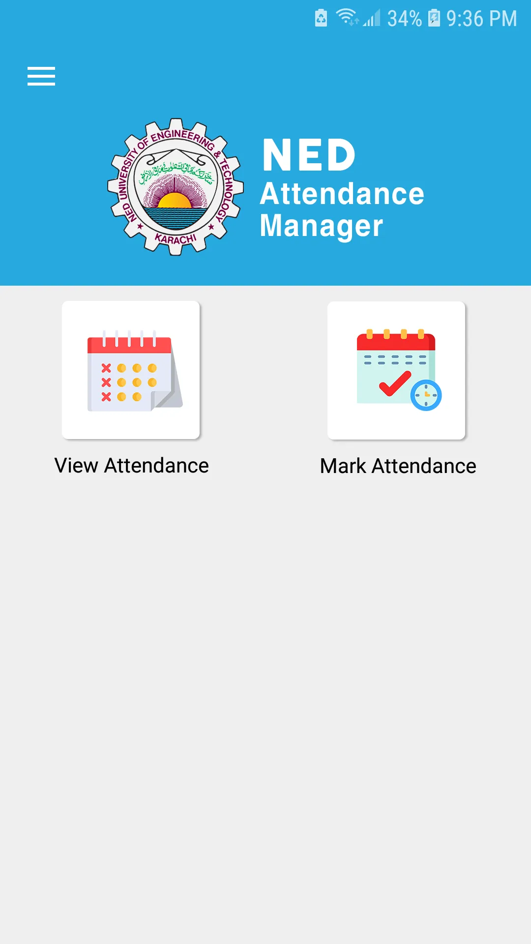 NED Attendance Manager | Indus Appstore | Screenshot