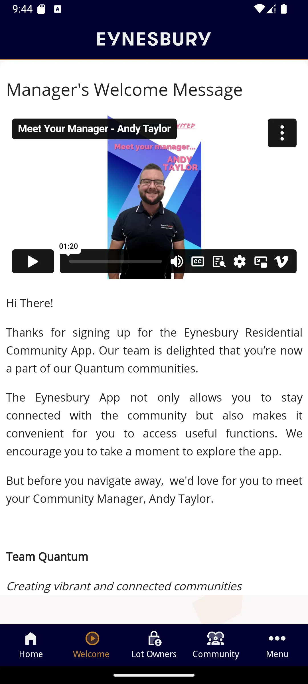 Eynesbury Community App | Indus Appstore | Screenshot