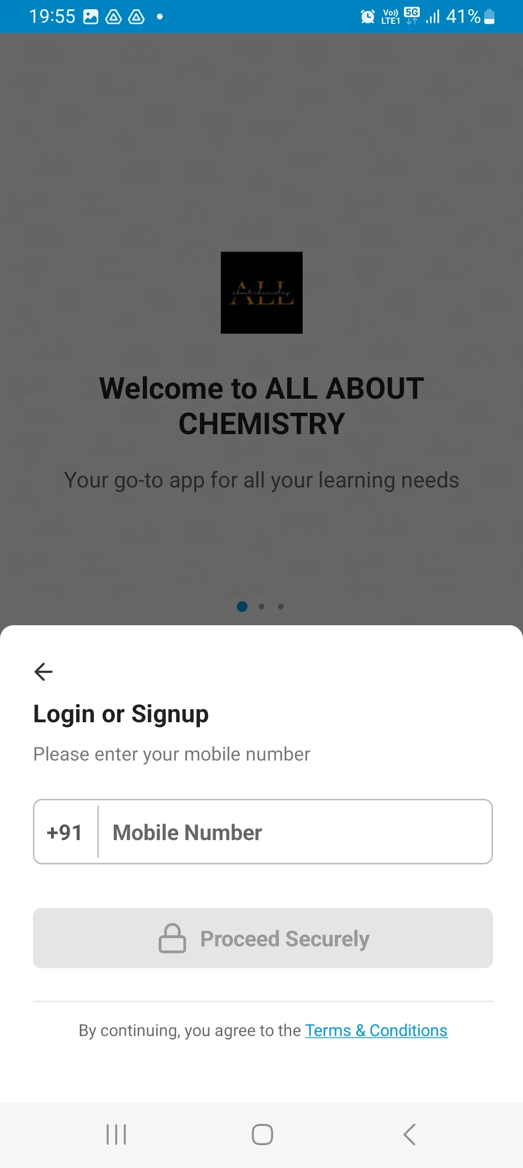 ALL ABOUT CHEMISTRY | Indus Appstore | Screenshot