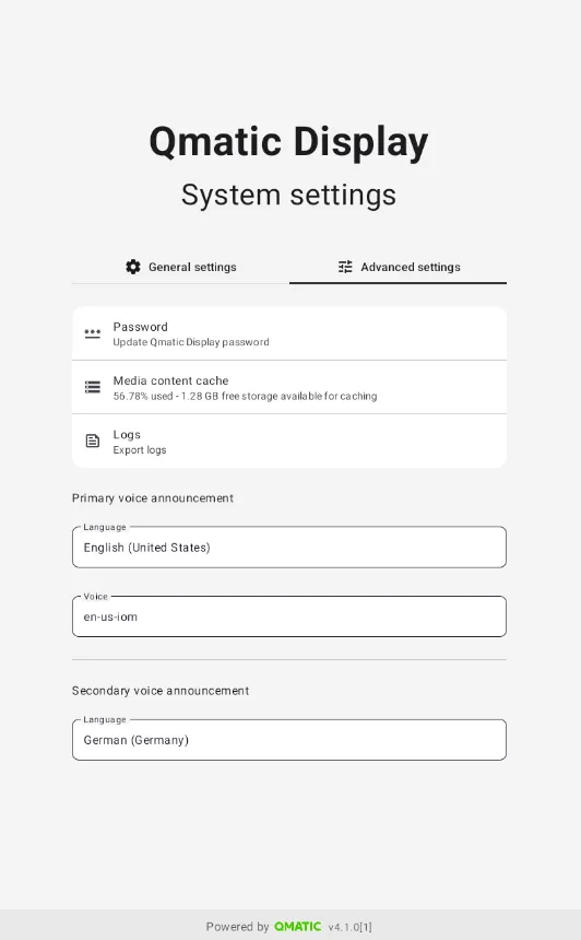 Qmatic Display | Indus Appstore | Screenshot