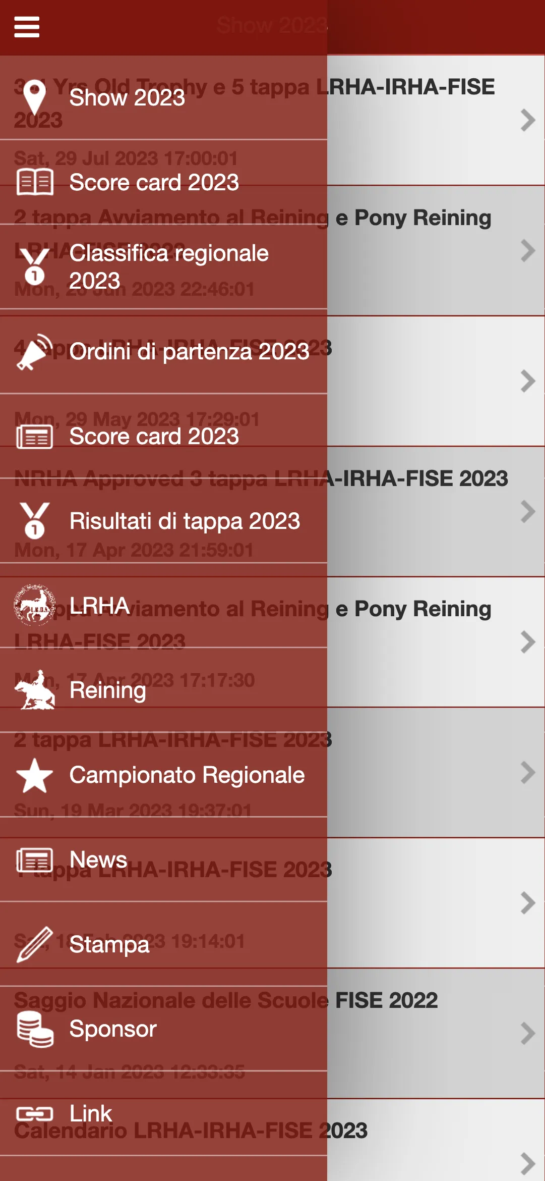 LRHA ASD - Lazio Reining | Indus Appstore | Screenshot